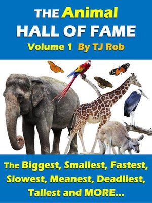 cover image of The Animal Hall of Fame--Volume 1